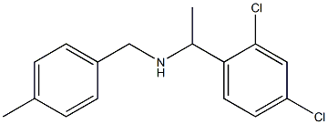 [1-(2,4-dichlorophenyl)ethyl][(4-methylphenyl)methyl]amine