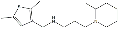 [1-(2,5-dimethylthiophen-3-yl)ethyl][3-(2-methylpiperidin-1-yl)propyl]amine