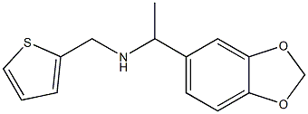 [1-(2H-1,3-benzodioxol-5-yl)ethyl](thiophen-2-ylmethyl)amine