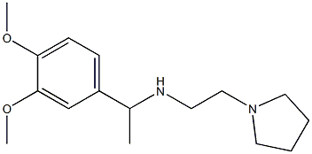 [1-(3,4-dimethoxyphenyl)ethyl][2-(pyrrolidin-1-yl)ethyl]amine