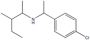 [1-(4-chlorophenyl)ethyl](3-methylpentan-2-yl)amine|