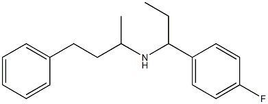 [1-(4-fluorophenyl)propyl](4-phenylbutan-2-yl)amine