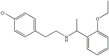 [2-(4-chlorophenyl)ethyl][1-(2-ethoxyphenyl)ethyl]amine