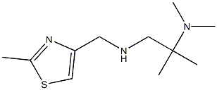 [2-(dimethylamino)-2-methylpropyl][(2-methyl-1,3-thiazol-4-yl)methyl]amine