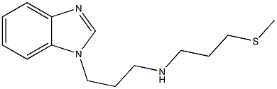 [3-(1H-1,3-benzodiazol-1-yl)propyl][3-(methylsulfanyl)propyl]amine