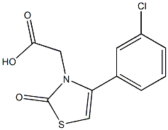 [4-(3-chlorophenyl)-2-oxo-1,3-thiazol-3(2H)-yl]acetic acid