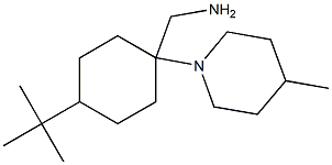 [4-tert-butyl-1-(4-methylpiperidin-1-yl)cyclohexyl]methanamine