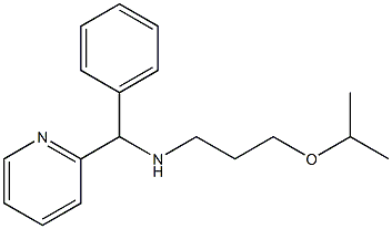 [phenyl(pyridin-2-yl)methyl][3-(propan-2-yloxy)propyl]amine