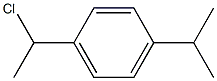 1-(1-chloroethyl)-4-(propan-2-yl)benzene
