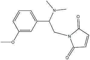 1-[2-(dimethylamino)-2-(3-methoxyphenyl)ethyl]-2,5-dihydro-1H-pyrrole-2,5-dione