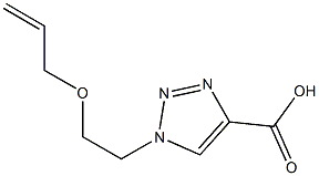 1-[2-(prop-2-en-1-yloxy)ethyl]-1H-1,2,3-triazole-4-carboxylic acid