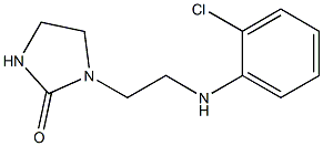 1-{2-[(2-chlorophenyl)amino]ethyl}imidazolidin-2-one|