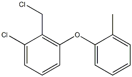 1-chloro-2-(chloromethyl)-3-(2-methylphenoxy)benzene