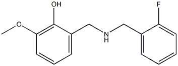 2-({[(2-fluorophenyl)methyl]amino}methyl)-6-methoxyphenol