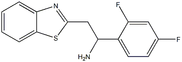 2-(1,3-benzothiazol-2-yl)-1-(2,4-difluorophenyl)ethan-1-amine