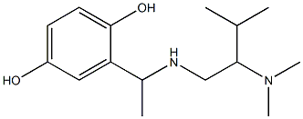 2-(1-{[2-(dimethylamino)-3-methylbutyl]amino}ethyl)benzene-1,4-diol