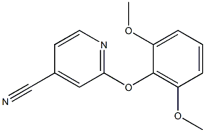 2-(2,6-dimethoxyphenoxy)isonicotinonitrile