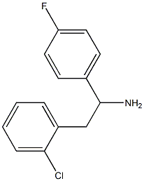 2-(2-chlorophenyl)-1-(4-fluorophenyl)ethan-1-amine