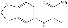 2-(2H-1,3-benzodioxol-5-ylamino)propanamide
