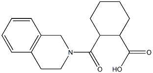 2-(3,4-dihydroisoquinolin-2(1H)-ylcarbonyl)cyclohexanecarboxylic acid