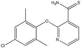 2-(4-chloro-2,6-dimethylphenoxy)pyridine-3-carbothioamide