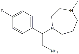 2-(4-fluorophenyl)-2-(4-methyl-1,4-diazepan-1-yl)ethan-1-amine