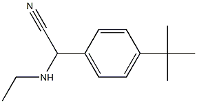 2-(4-tert-butylphenyl)-2-(ethylamino)acetonitrile