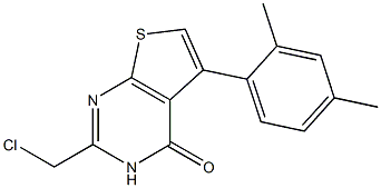 2-(chloromethyl)-5-(2,4-dimethylphenyl)-3H,4H-thieno[2,3-d]pyrimidin-4-one