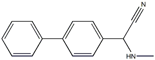 2-(methylamino)-2-(4-phenylphenyl)acetonitrile
