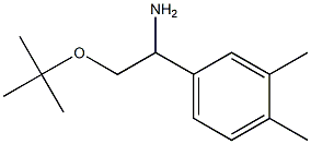 2-(tert-butoxy)-1-(3,4-dimethylphenyl)ethan-1-amine