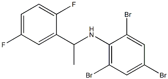 2,4,6-tribromo-N-[1-(2,5-difluorophenyl)ethyl]aniline
