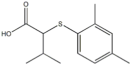 2-[(2,4-dimethylphenyl)sulfanyl]-3-methylbutanoic acid