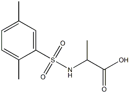 2-[(2,5-dimethylbenzene)sulfonamido]propanoic acid