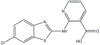 2-[(6-chloro-1,3-benzothiazol-2-yl)amino]pyridine-3-carboxylic acid