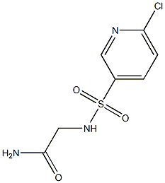 2-[(6-chloropyridine-3-)sulfonamido]acetamide