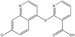 2-[(7-chloroquinolin-4-yl)sulfanyl]pyridine-3-carboxylic acid