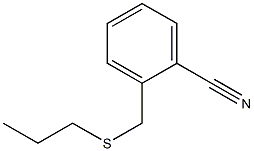 2-[(propylsulfanyl)methyl]benzonitrile