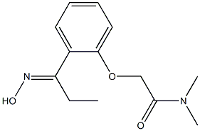 2-{2-[(1E)-N-hydroxypropanimidoyl]phenoxy}-N,N-dimethylacetamide