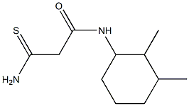 2-carbamothioyl-N-(2,3-dimethylcyclohexyl)acetamide
