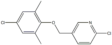 2-chloro-5-(4-chloro-2,6-dimethylphenoxymethyl)pyridine