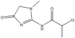 2-chloro-N-(1-methyl-4-oxo-4,5-dihydro-1H-imidazol-2-yl)propanamide