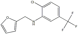 2-chloro-N-(furan-2-ylmethyl)-5-(trifluoromethyl)aniline