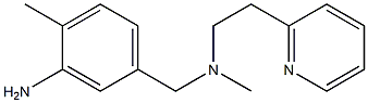 2-methyl-5-({methyl[2-(pyridin-2-yl)ethyl]amino}methyl)aniline