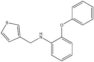 2-phenoxy-N-(thiophen-3-ylmethyl)aniline