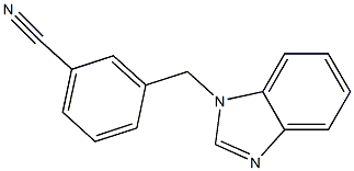 3-(1H-benzimidazol-1-ylmethyl)benzonitrile|