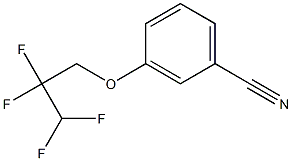 3-(2,2,3,3-tetrafluoropropoxy)benzonitrile