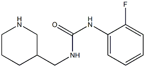 3-(2-fluorophenyl)-1-(piperidin-3-ylmethyl)urea
