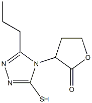 3-(3-propyl-5-sulfanyl-4H-1,2,4-triazol-4-yl)oxolan-2-one