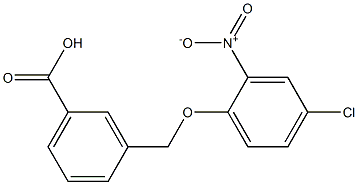 3-(4-chloro-2-nitrophenoxymethyl)benzoic acid