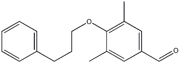 3,5-dimethyl-4-(3-phenylpropoxy)benzaldehyde